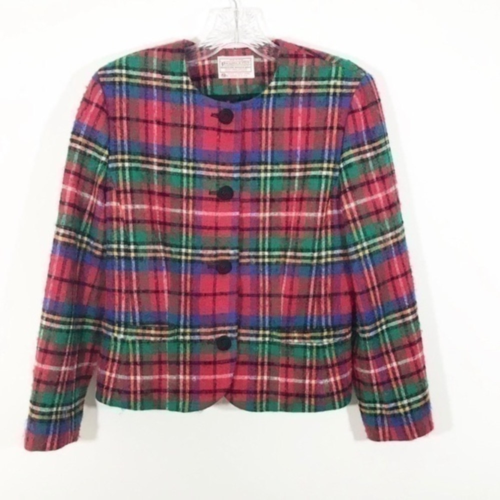 Vintage Pendleton Plaid Jacket - image 1